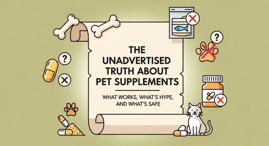 The Unadvertised Truth About Pet Supplements: What Works, What's Hype, and What's Saf