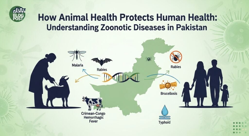 How Animal Health Protects Human Health: Understanding Zoonotic Diseases in Pakistan