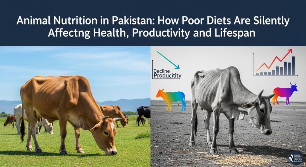 Animal Nutrition in Pakistan: How Poor Diets Are Silently Affecting Health, Productivity, and Lifespan