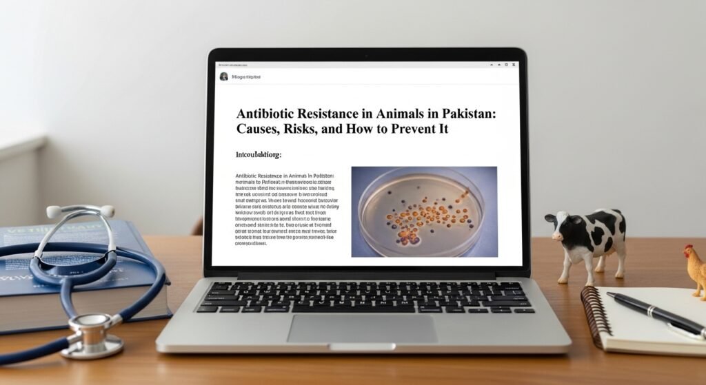 Antibiotic Resistance in Animals in Pakistan: Causes, Risks, and How to Prevent It