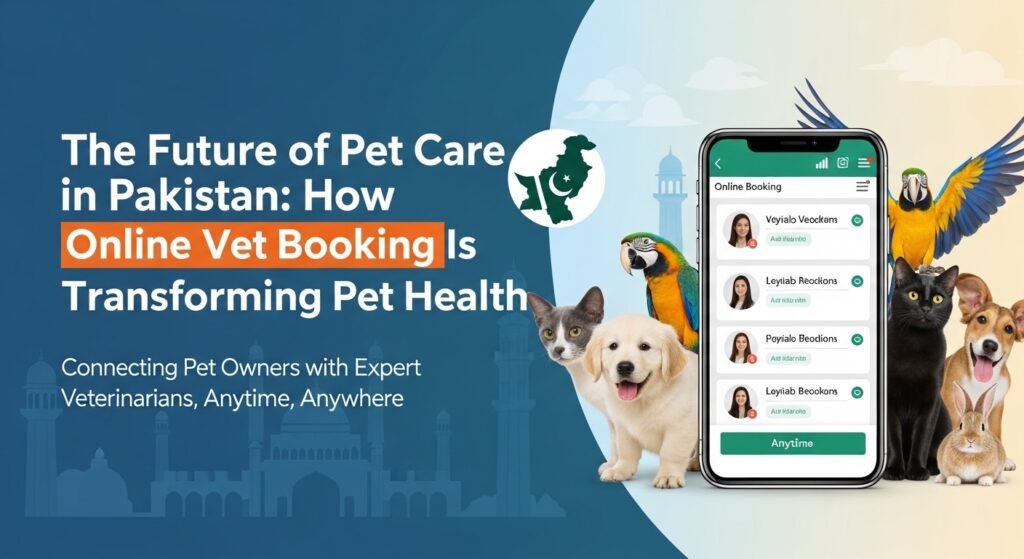 The Future of Pet Care in Pakistan: How Online Vet Booking Is Transforming Pet Health