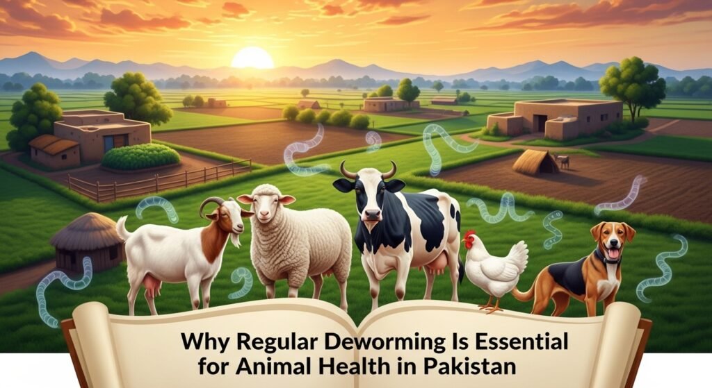 Why Regular Deworming Is Essential for Animal Health in Pakistan
