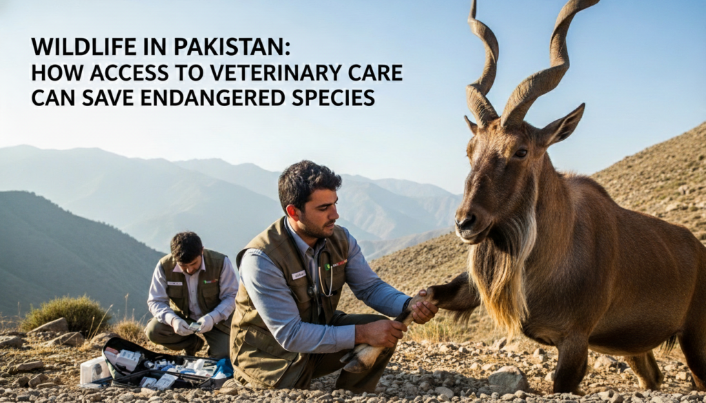 Wildlife in Pakistan: How Access to Veterinary Care Can Save Endangered Species