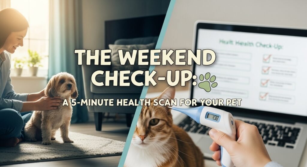 The Weekend Check-Up: A 5-Minute Health Scan for Your Pet
