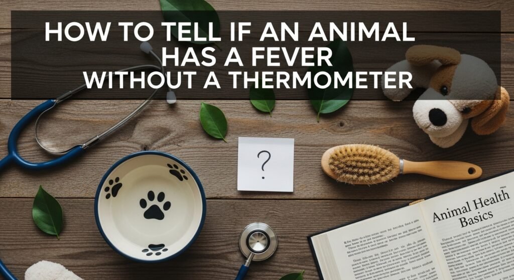 How to Tell If an Animal Has a Fever Without a Thermometer