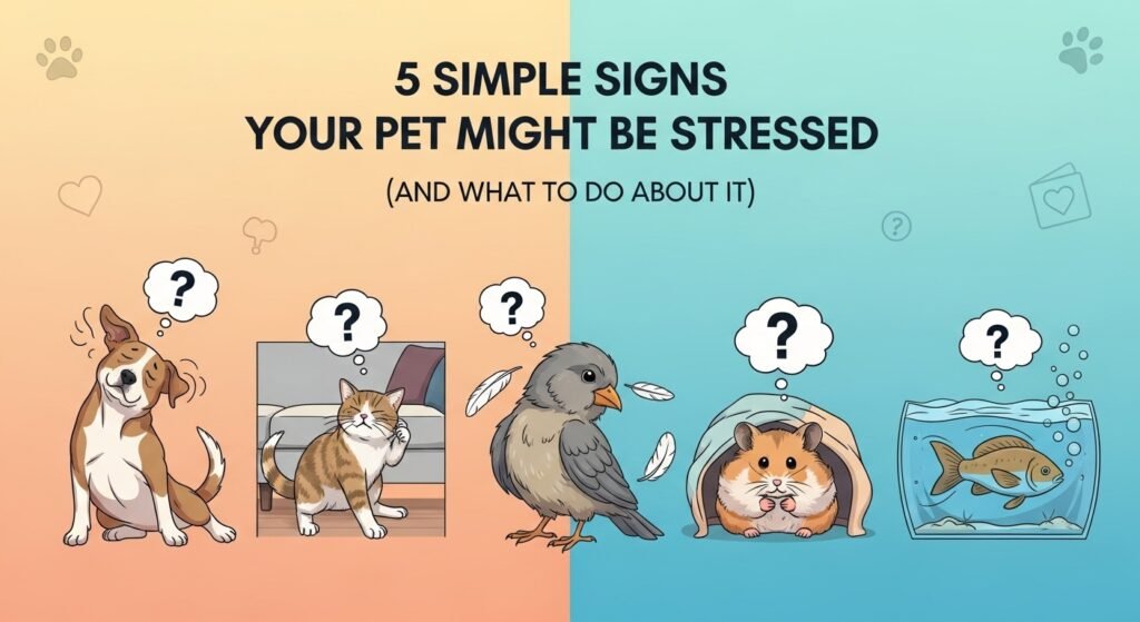 5 Simple Signs Your Pet Might Be Stressed